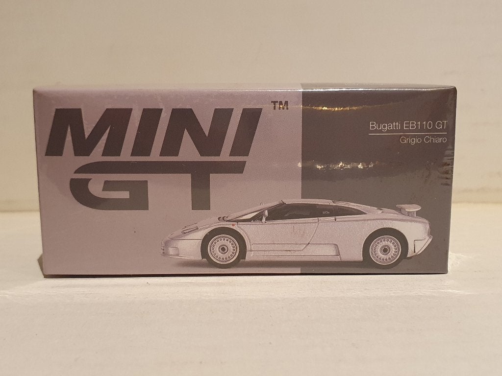 Mini GT 1/64 Bugatti EB110 GT, Ophalen of Verzenden, Nieuw, Auto