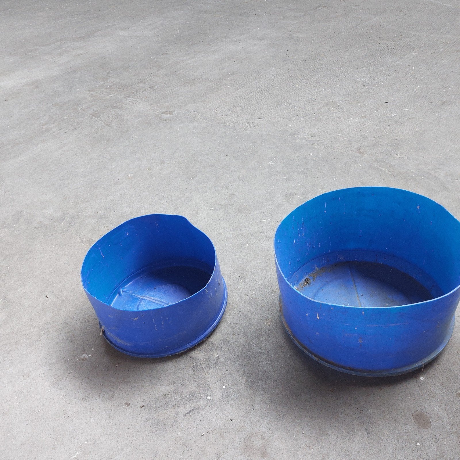 Plastic bakken, Ophalen