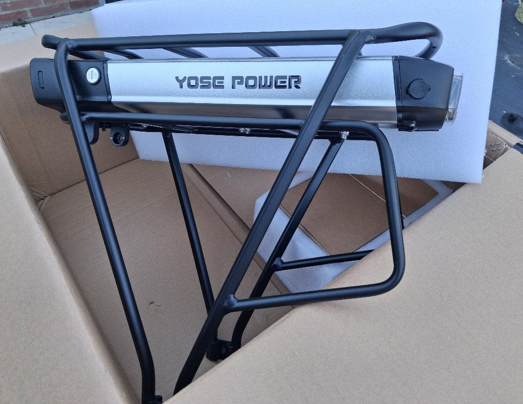 Nieuwe YOSE POWER E-bike accu 36V 13Ah, Ophalen, Nieuw