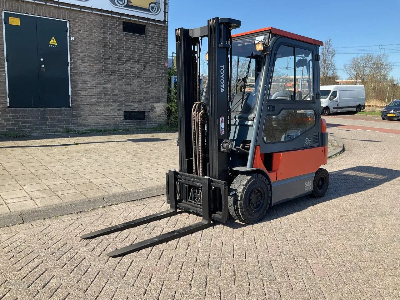 Toyota 7FBMF25 2500KG 5.00METER HEFTRUCK (bj 2003), Zakelijke goederen, Machines en Bouw | Heftrucks en Intern transport, Heftruck