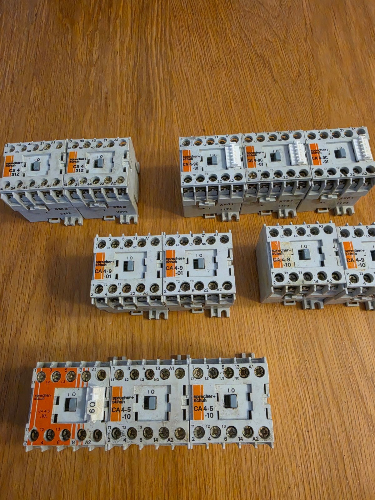 partij magneetschakelaars en hulprelais Sprecher + Schuh, Hobby en Vrije tijd, Elektronica-componenten, Ophalen of Verzenden, Gebruikt