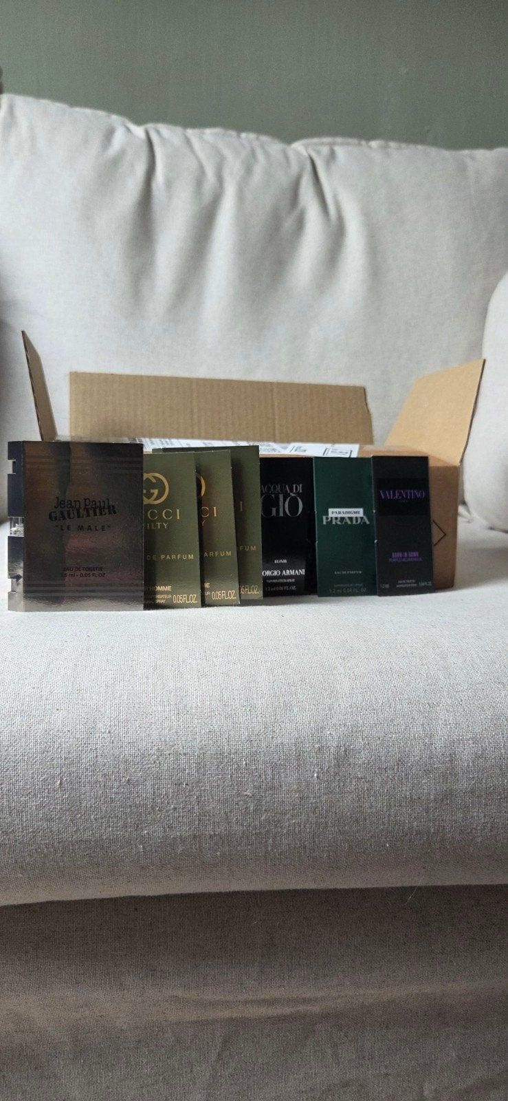 7 parfum samples, Ophalen of Verzenden, Nieuw