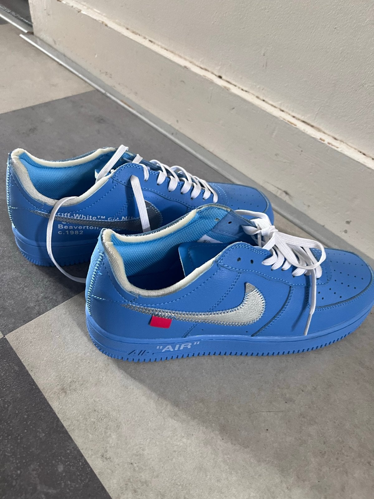 Nike Air Force 1 Low Off-White MCA University Blue, Kleding | Heren, Schoenen, Nieuw, Sneakers of Gympen, Blauw, Verzenden