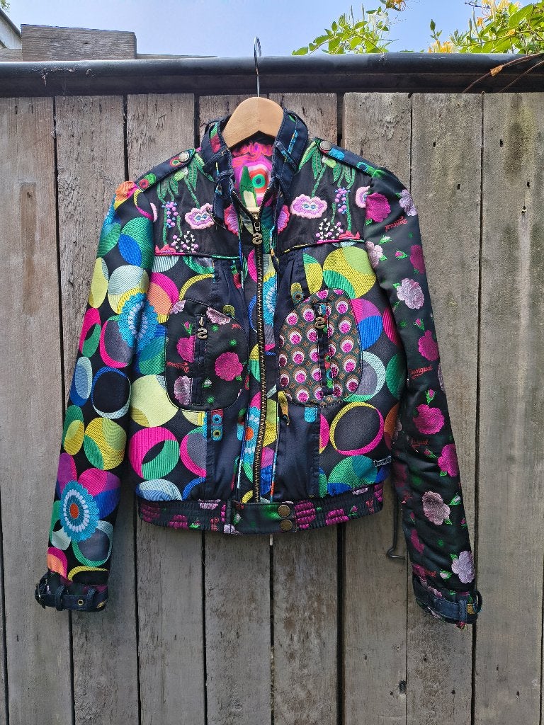 Desigual jas maat 38, Maat 38/40 (M), Meerkleurig, Ophalen of Verzenden, Zo goed als nieuw