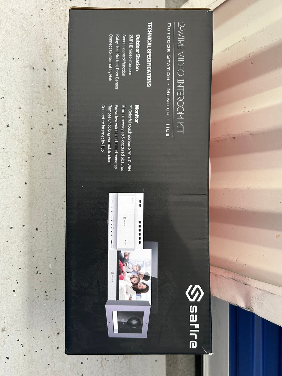 Safire (Hikvision) nieuw intercomsysteem, Ophalen