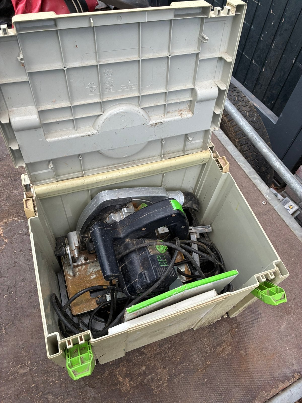 Festool. Invalzaag ATF55E, Ophalen, Gebruikt, 1200 watt of meer, Invalzaag