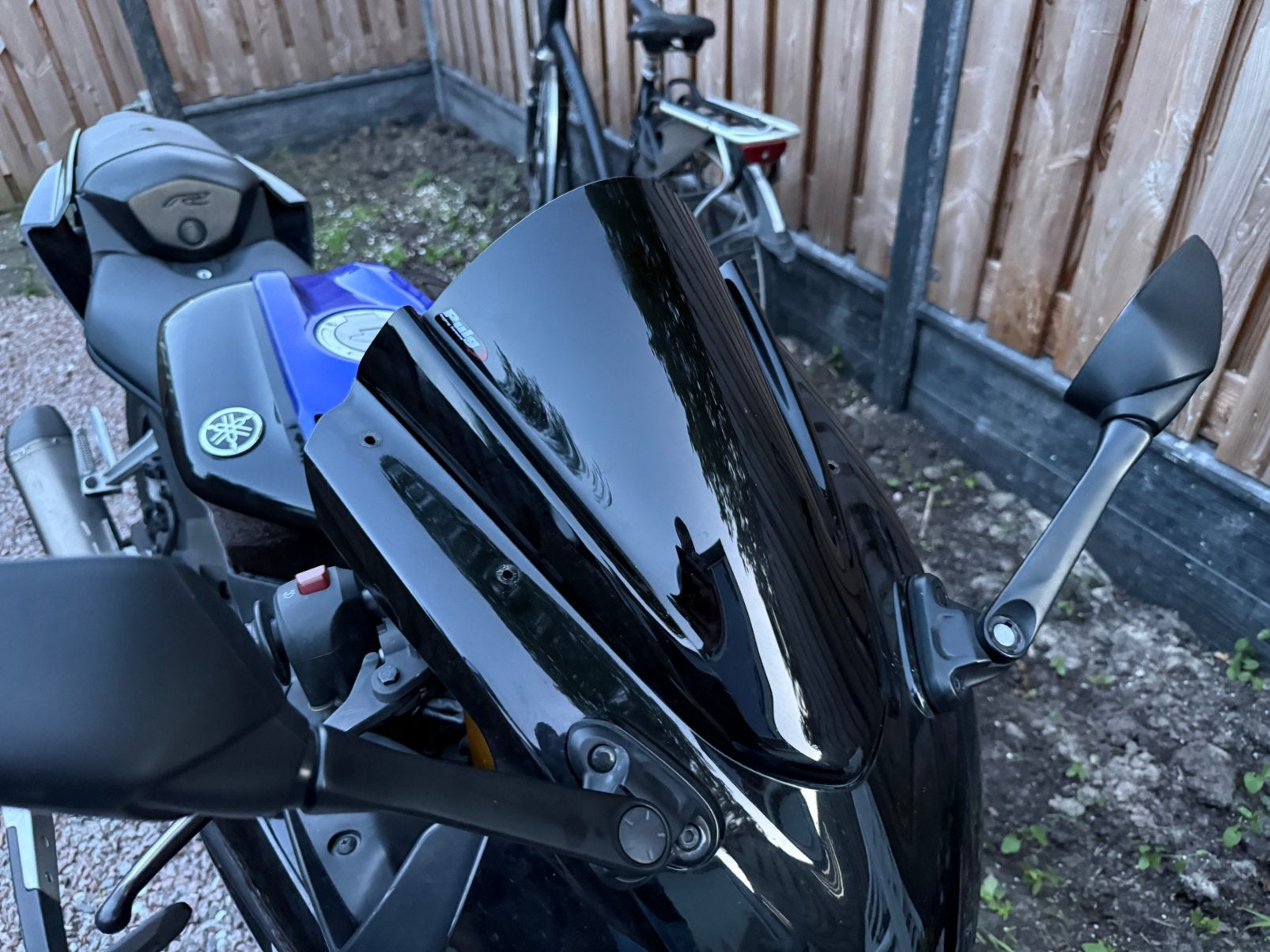 Yamaha YZF R125 2019-2022 Puig Donkere Kuipruit., Ophalen of Verzenden, Gebruikt