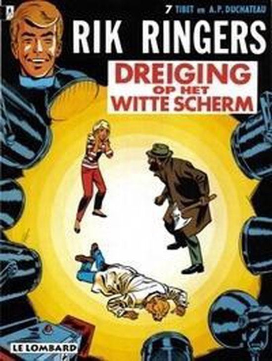 Rik Ringers Nr 7 Dreiging op het witte scherm. 1979., Boeken, Eén stripboek, Ophalen of Verzenden, Gelezen
