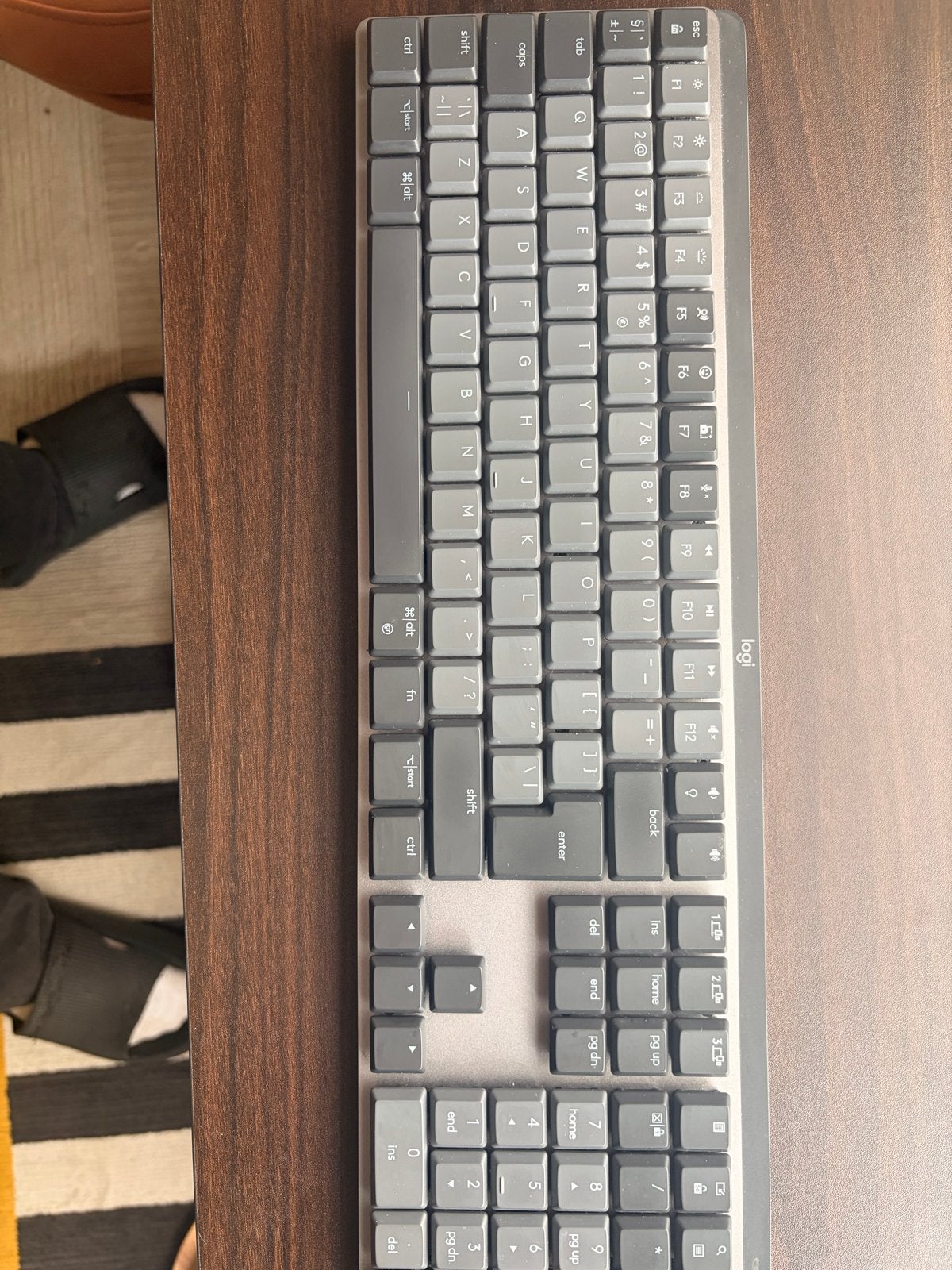 Logitech MX Mechanical (Tactile Switches) Logi Bolt Receiver, Verlichte toetsen, Ophalen of Verzenden, Zo goed als nieuw, Draadloos