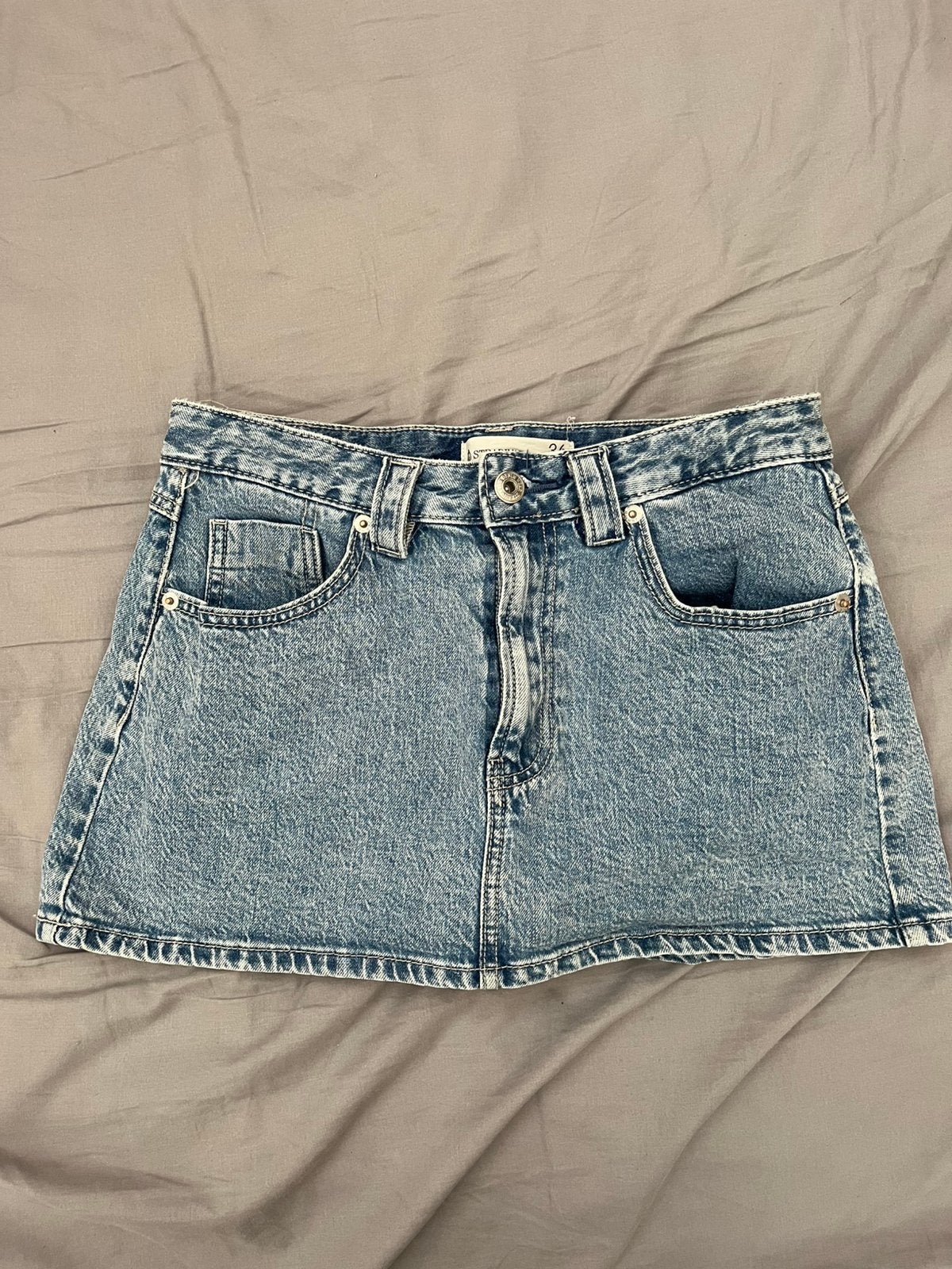Broek rokje denim, Kleding | Dames, Blauw, Ophalen of Verzenden, Zo goed als nieuw, Maat 36 (S)