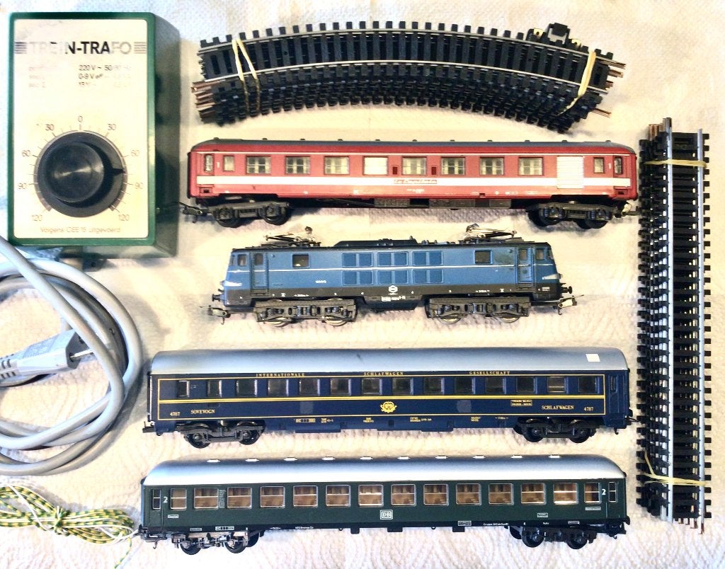 Lima H0, internationale trein, compleet en rijklaar, Gelijkstroom, Ophalen of Verzenden, Analoog, Lima