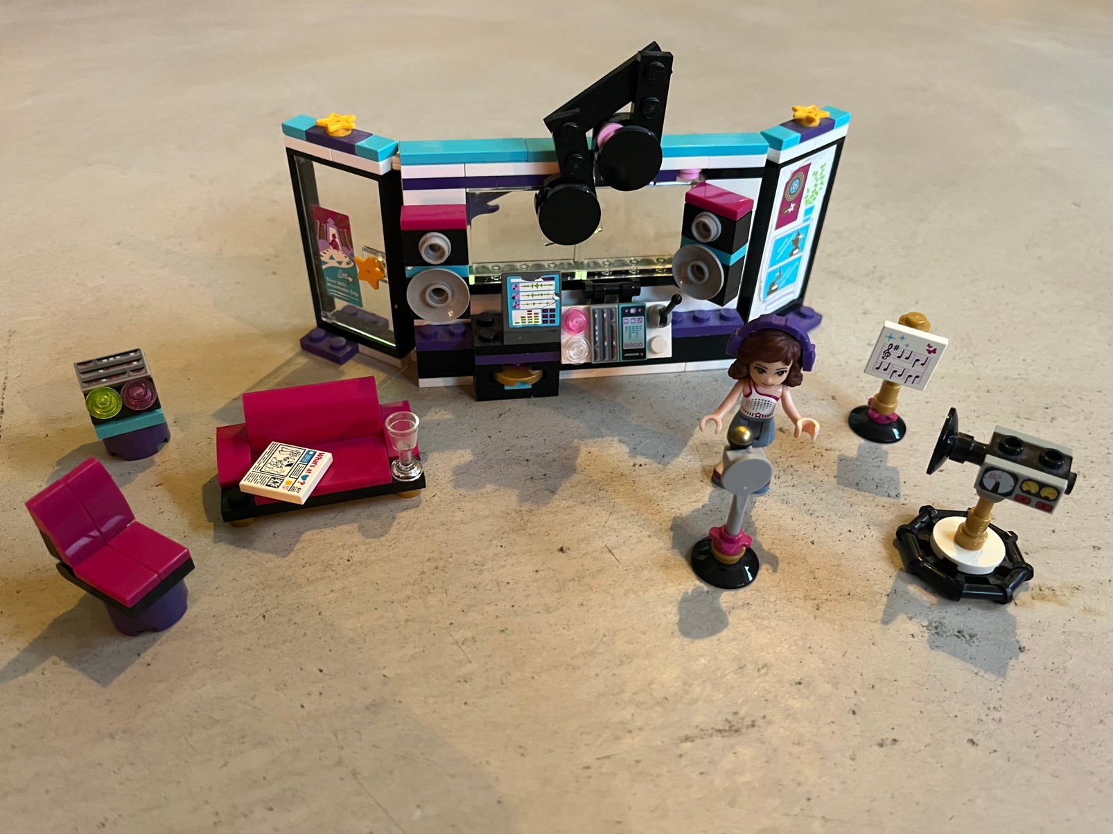 Lego Friends popstart 41103, Gebruikt, Lego, Friends, Ophalen of Verzenden