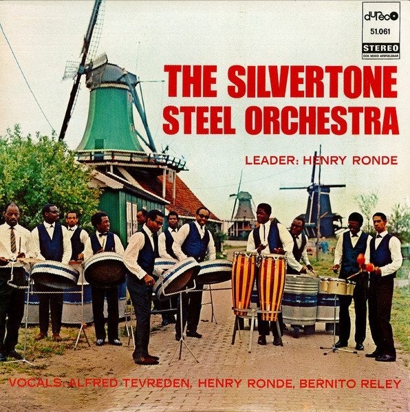 LP - The Silvertone Steel Orchestra ‎– The Silvertone Steel, LP, Gebruikt, Latin, Ophalen of Verzenden
