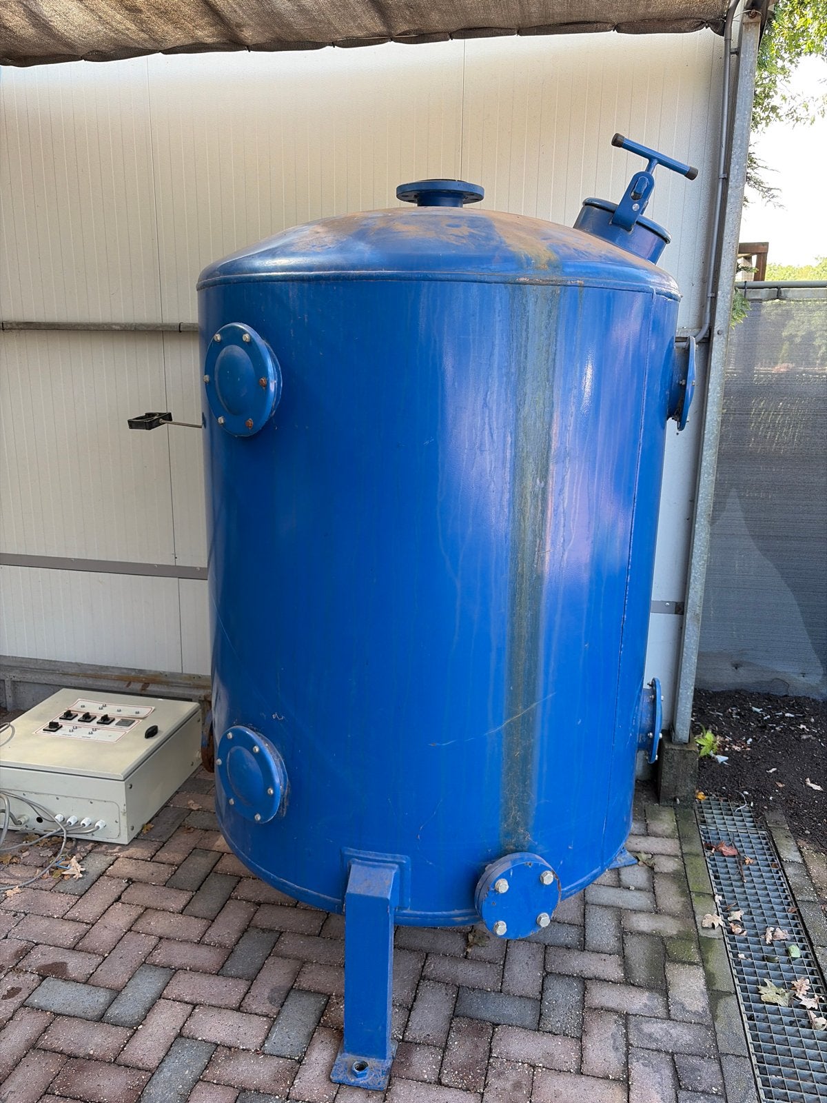 Zandfilter voor ontijzering met regelkast, Ophalen, Gebruikt