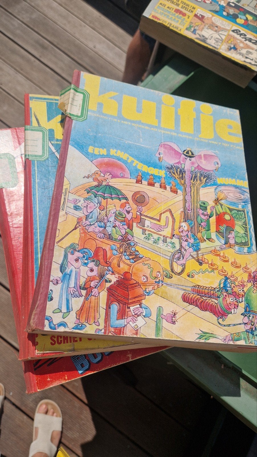 Verzamelde jaargangen Kuifje en Eppo, Boeken, Ophalen, Gelezen, Overige typen