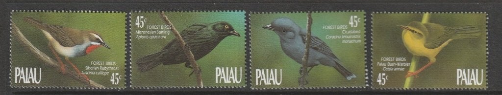 TSS Kavel 900232 Palau  Pf minr  347-350 vogels, Ophalen, Postfris