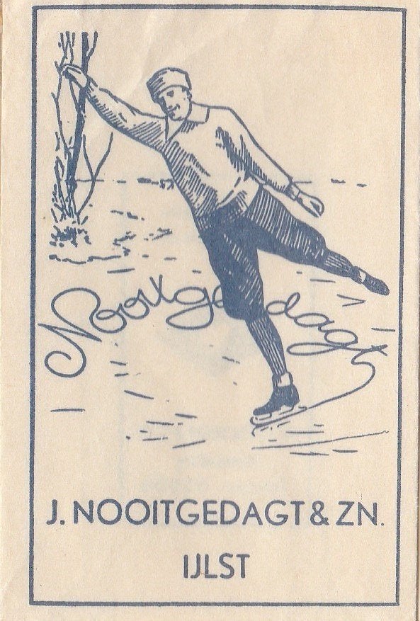 schaatsen J Nooitgedacht IJlst, Ophalen of Verzenden, Noren, Overige merken
