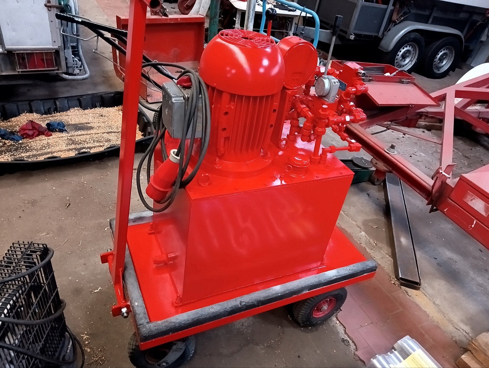 Hydraulische aggregaat - HAWE RZ 5.3/2-12-3/B-75-Z-5.5, Zakelijke goederen, Ophalen of Verzenden