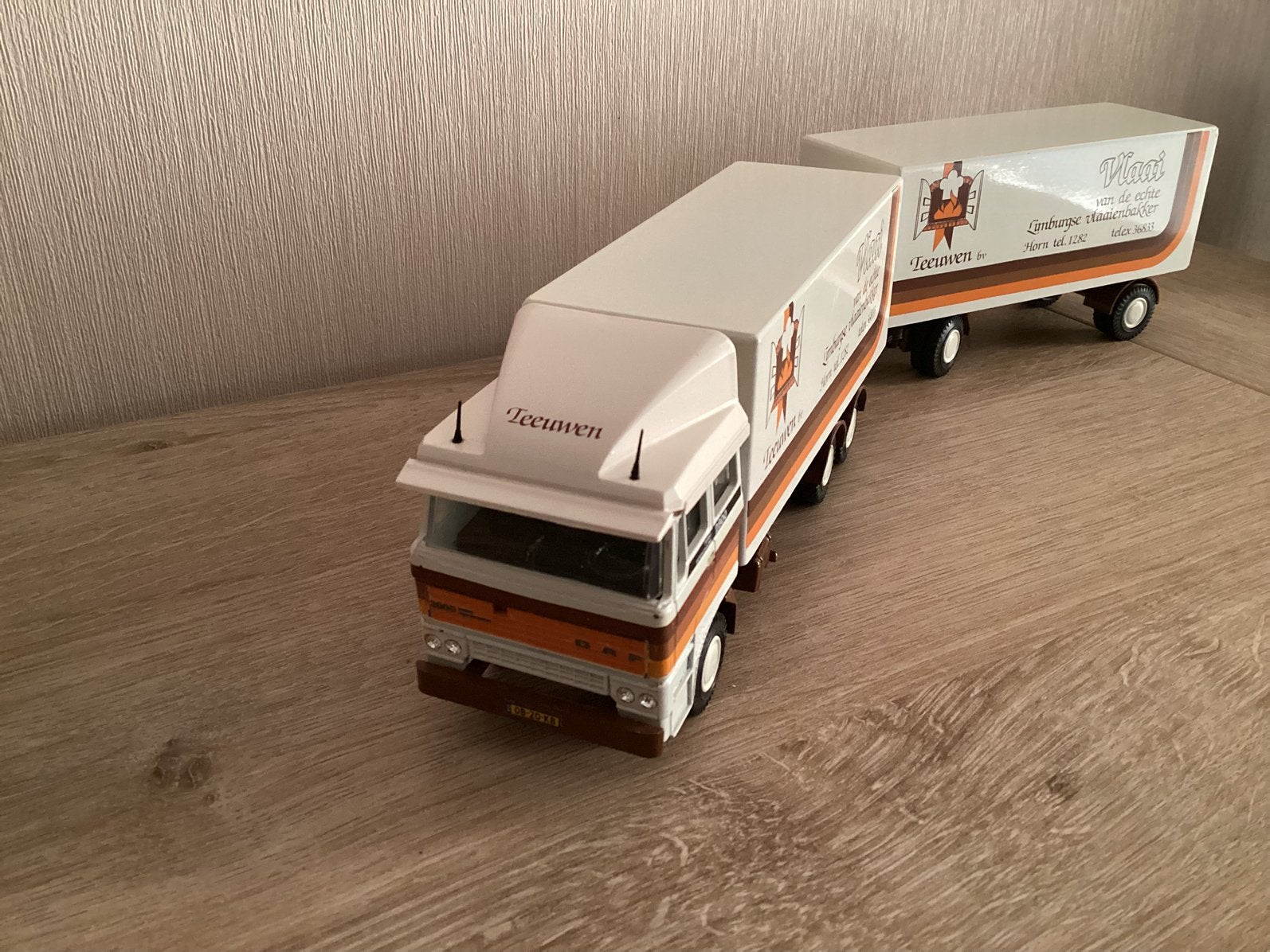 Prachtige DAF 2800 COMBI KANT CAB DAKSPOILER ANTENNES, Ophalen of Verzenden, Zo goed als nieuw, Bus of Vrachtwagen, Lion Toys