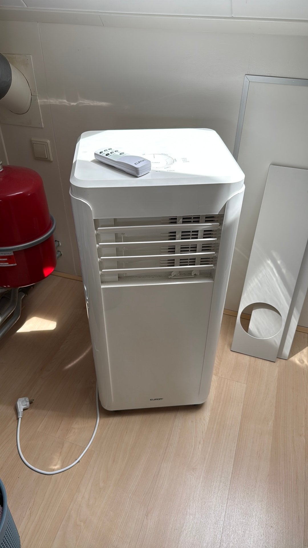 Eurom airco polar 9001, Ophalen, Zo goed als nieuw, Mobiele airco, 3 snelheden of meer