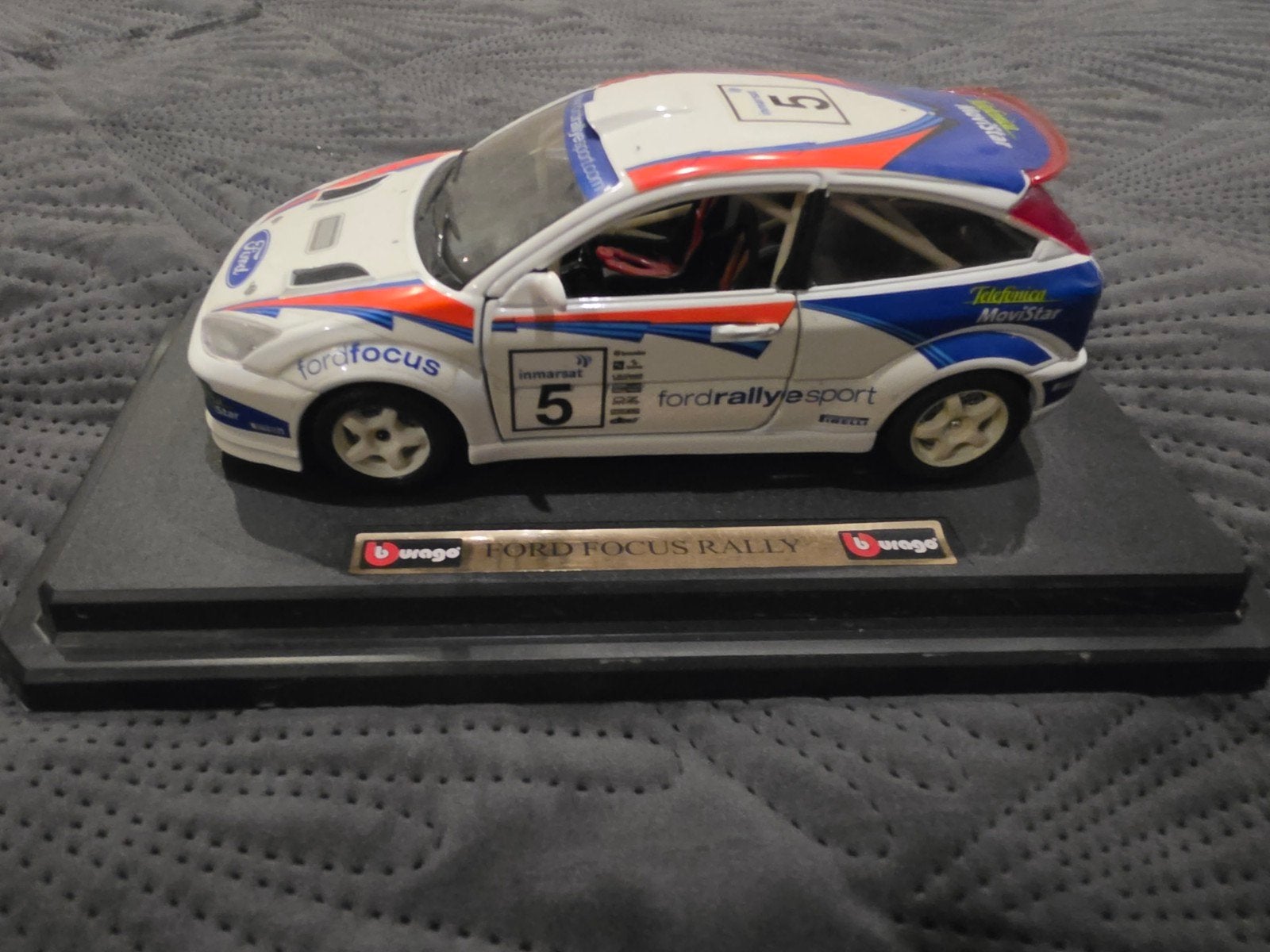 Burago Ford Focus Rally Modelauto Schaal 1:24, Hobby en Vrije tijd, Modelauto's | 1:24, Ophalen, Zo goed als nieuw, Auto, Bburago