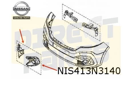 Nissan NV300 (8/16-2/22) (X82) mistlampsteunset Links+Rechts