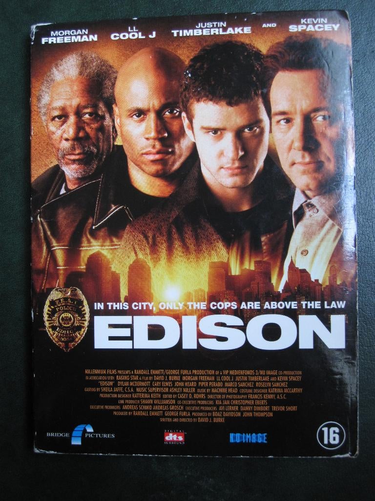 Edison (2005), Vanaf 16 jaar, Ophalen of Verzenden, Zo goed als nieuw, Actiethriller