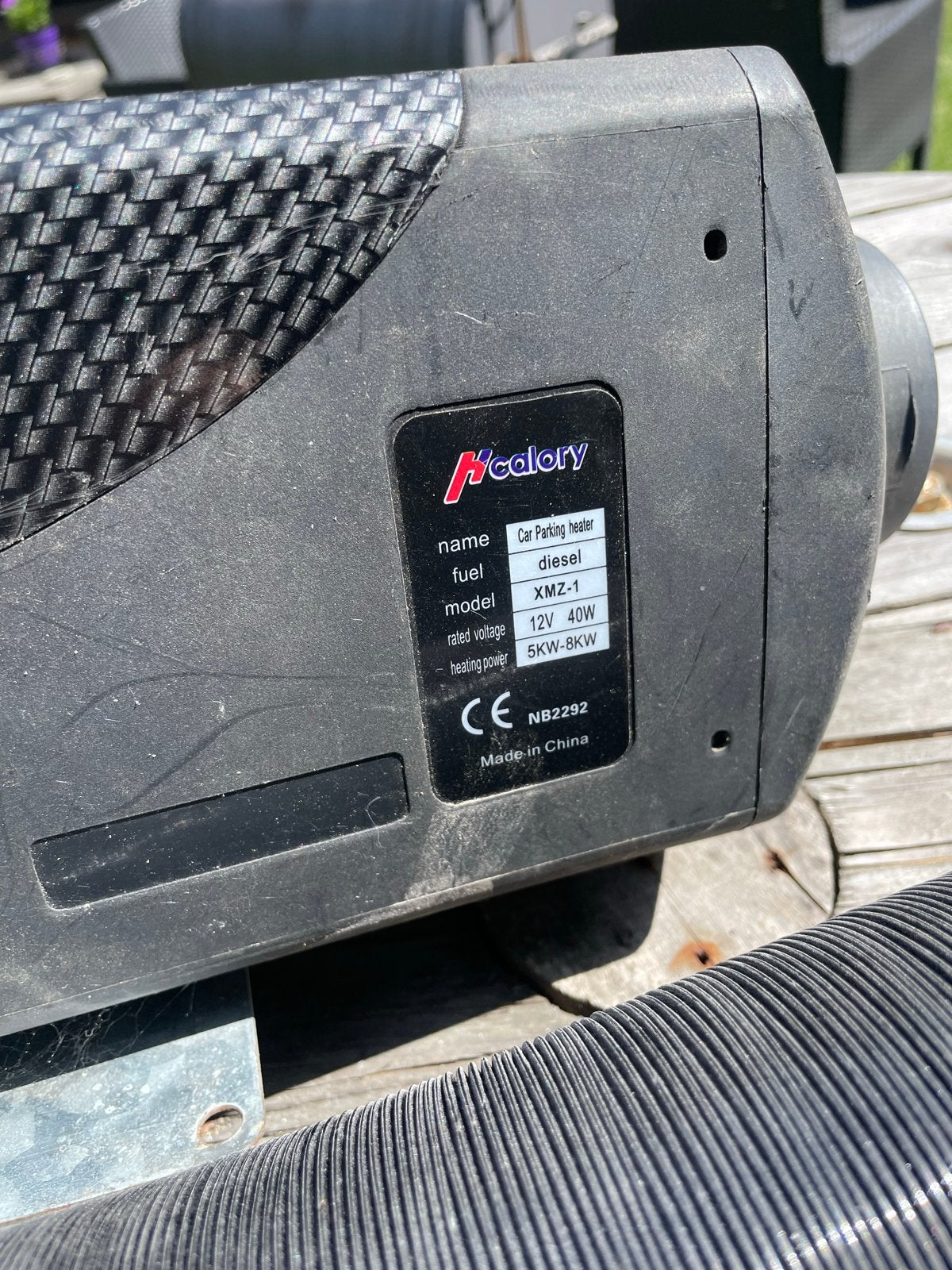 Standkachel - Diesel Parkeerverwarming 5-8KW 12V, Ophalen of Verzenden, Gebruikt