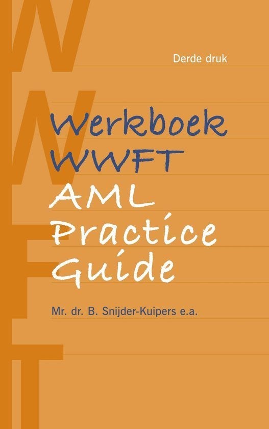Werkboek WWFT AML Practice Guide, Ophalen of Verzenden, Alpha