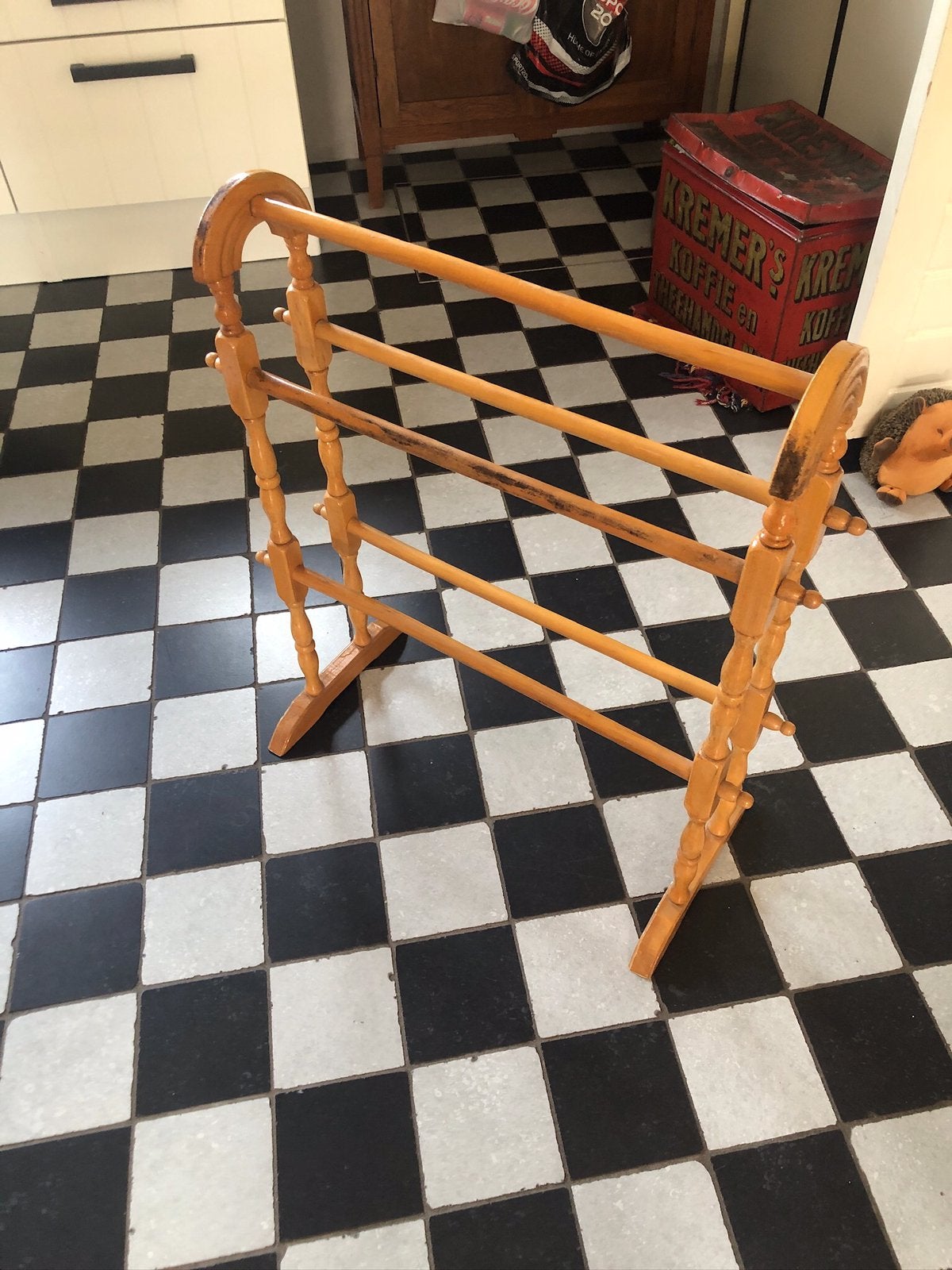 Quilt rek /handdoeken rek, Ophalen, Zo goed als nieuw