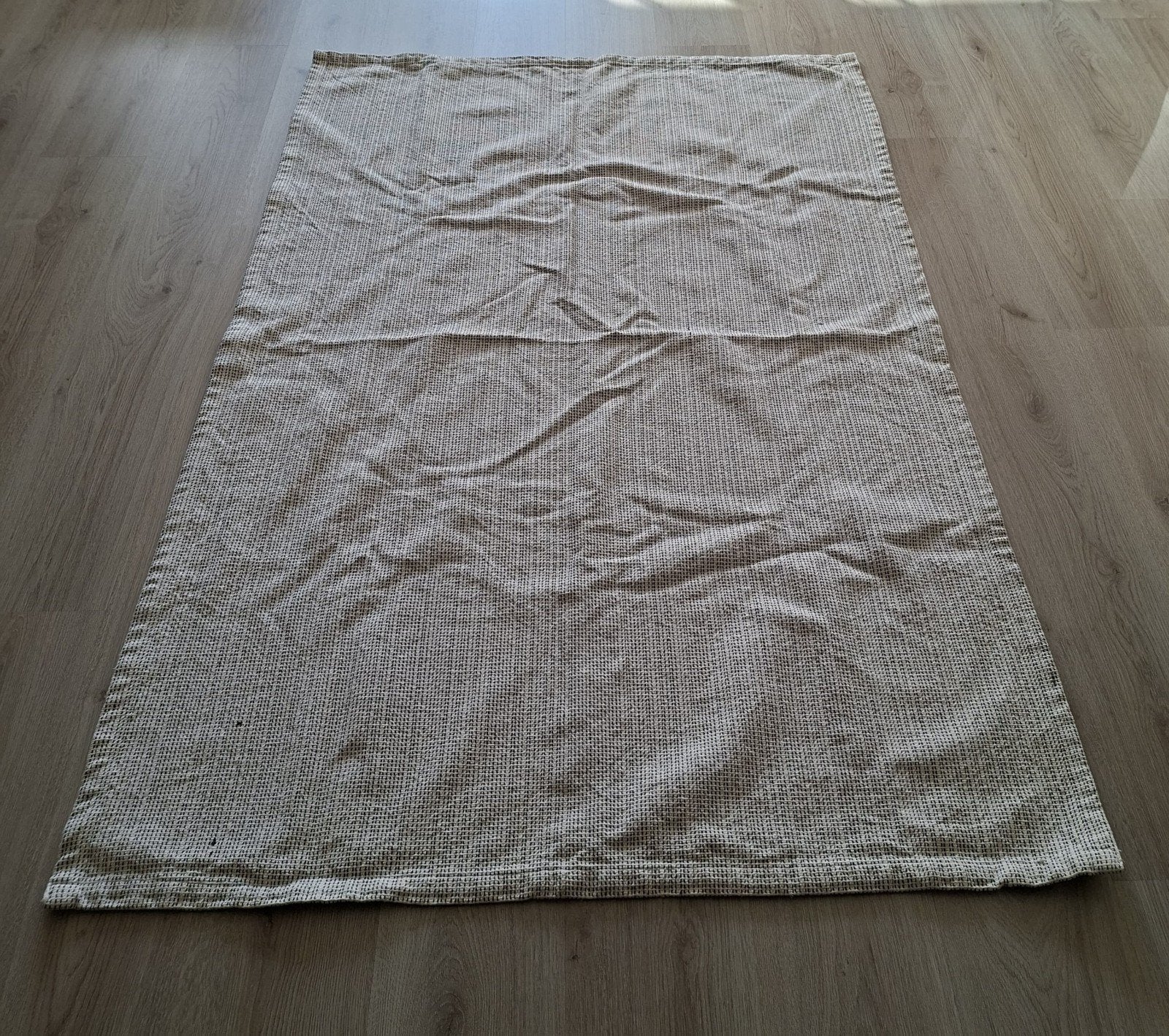 Tiphede vloerkleed 120x180cm, 100 tot 150 cm, Beige, Ophalen of Verzenden, Zo goed als nieuw