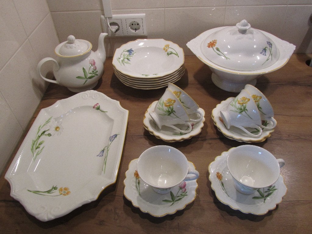 My Garden Villeroy en Boch serviesdelen, Antiek en Kunst, Antiek | Servies los, Ophalen of Verzenden