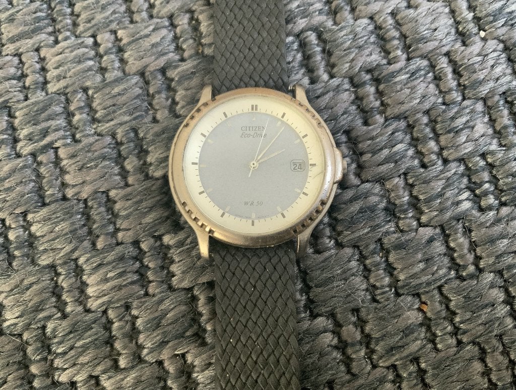 Mooie Vintage Citizen Eco-Drive - Eco Drive WR50 Horloge, Ophalen of Verzenden, Zo goed als nieuw, IOS