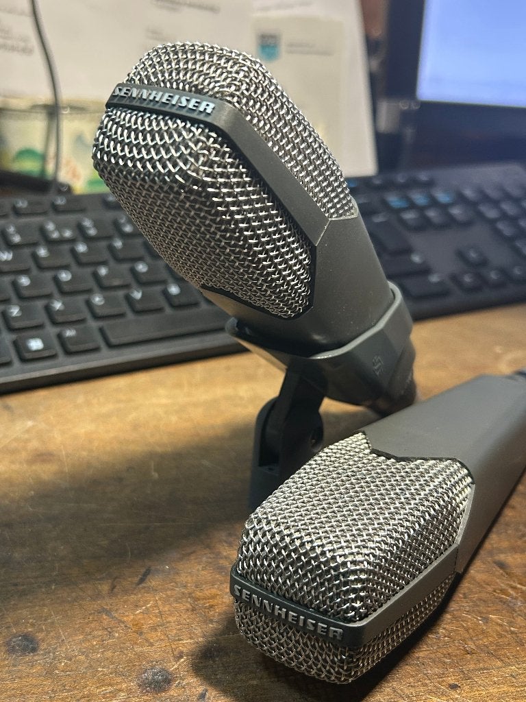 Sennheiser MD419, Ophalen of Verzenden, Gebruikt, Zangmicrofoon