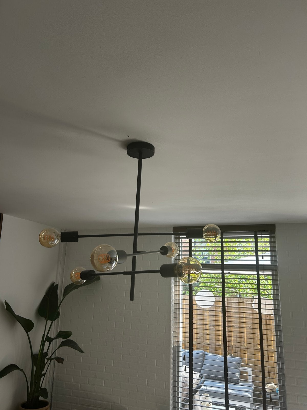 Hanglamp loods 5, Huis en Inrichting, Lampen | Hanglampen, Zo goed als nieuw, Metaal, E27 (groot), Ophalen