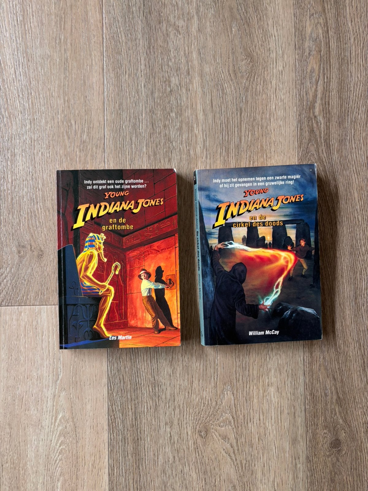 YOUNG INDIANA JONES - deel 2 en 3 (NL), Ophalen of Verzenden, Gelezen, Fictie algemeen