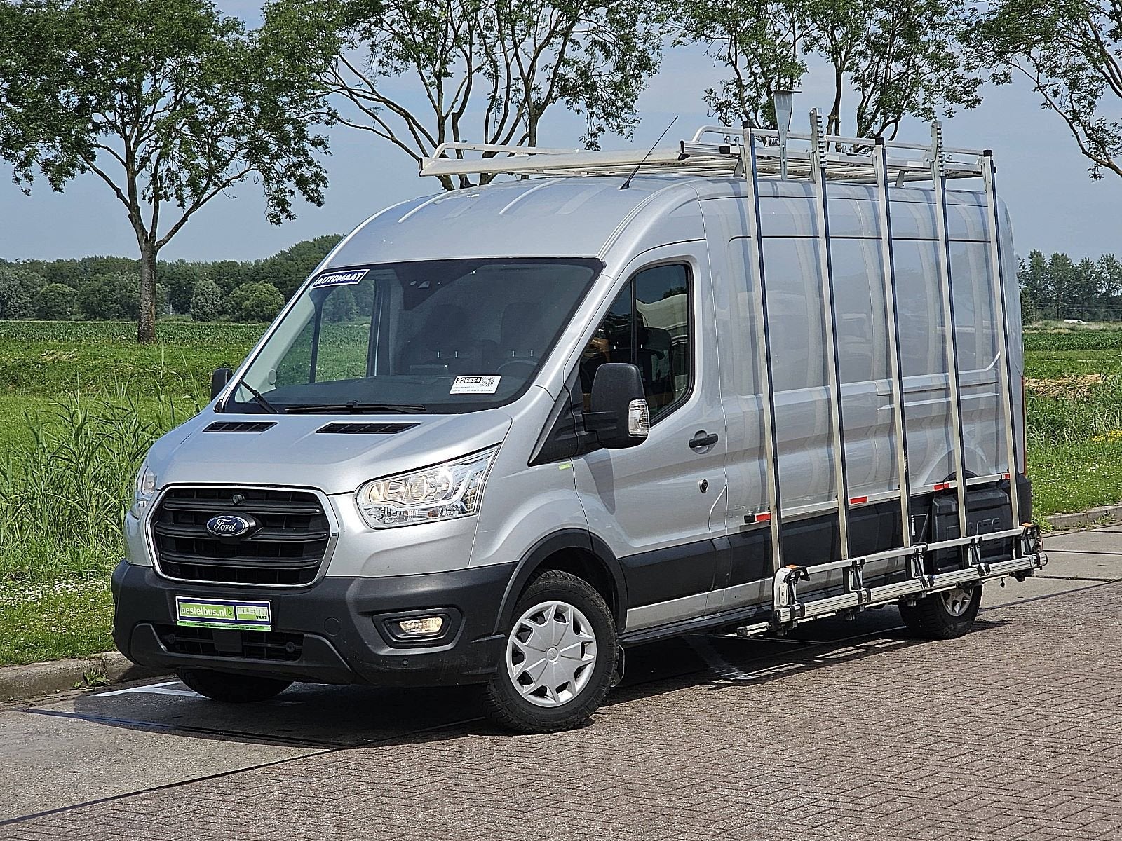 FORD TRANSIT 2.0 l3h2 glasresteel ac!, Automaat, Gebruikt, Euro 6, Bedrijf