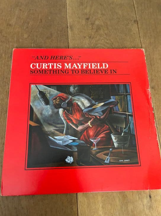 Curtis Mayfield  Something to believe in, Ophalen of Verzenden, Zo goed als nieuw