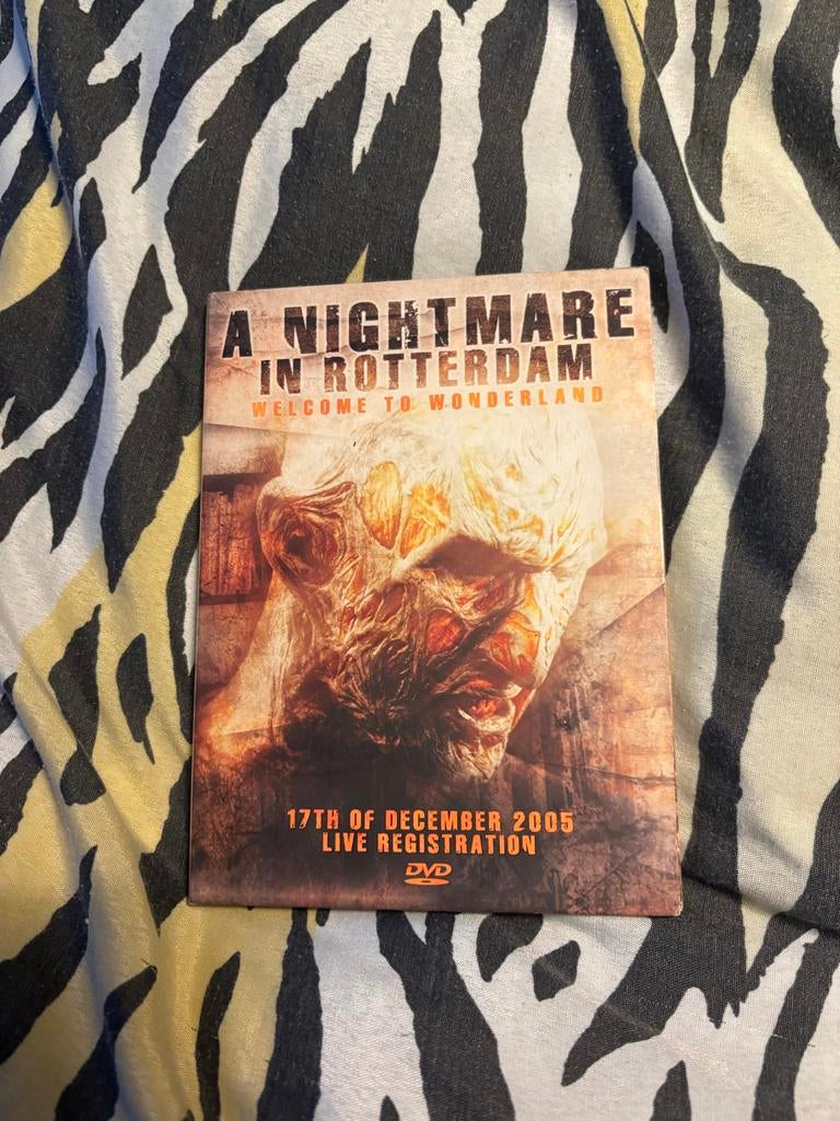A Nightmare in Rotterdam - Welcome to Wonderland DVD, Cd's en Dvd's, Vanaf 16 jaar, Ophalen of Verzenden, Gebruikt, Overige genres