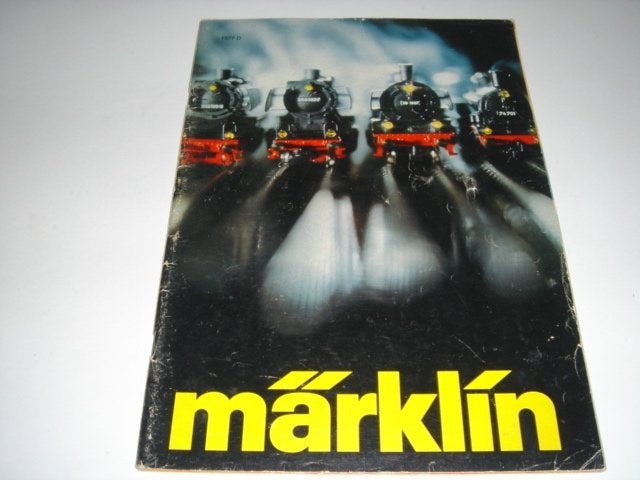 Marklin Catalogus 1977, Wisselstroom, Gebruikt, Analoog, Märklin