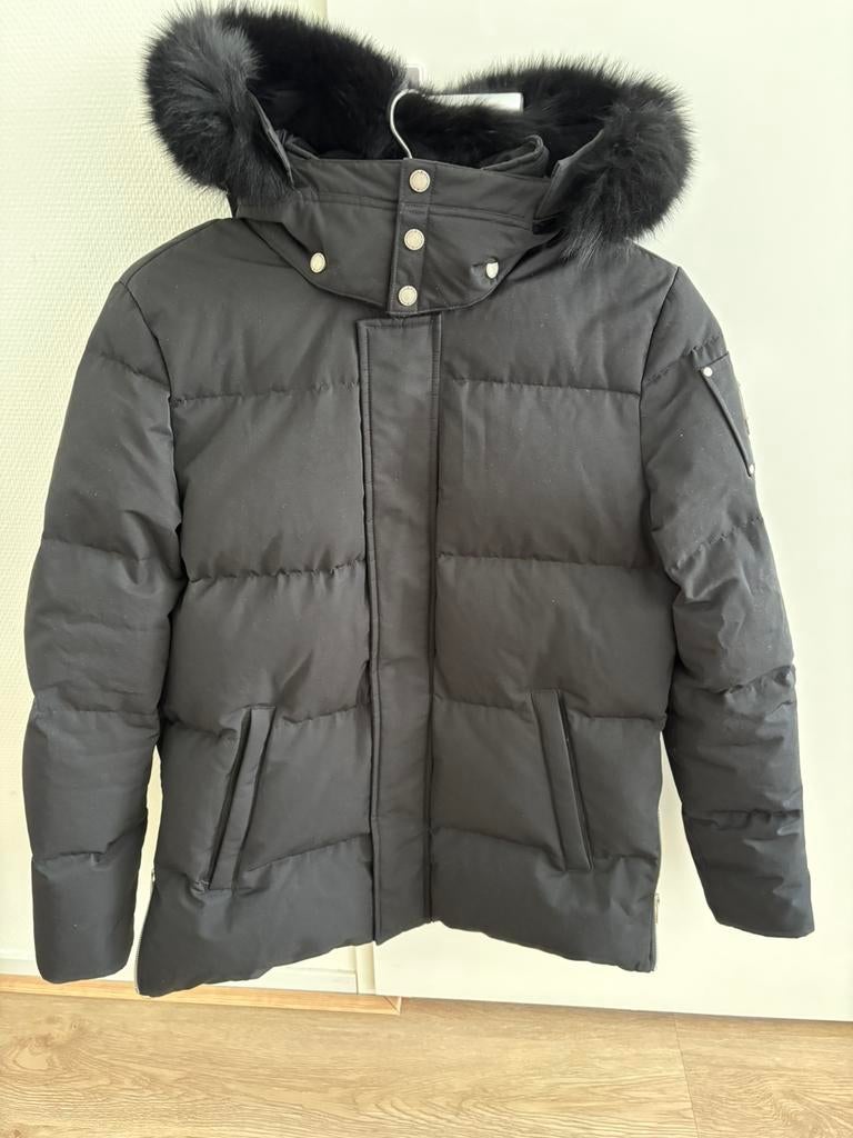 Moose Knuckles, Kleding | Heren, Jassen | Winter, Ophalen of Verzenden, Zo goed als nieuw, Maat 52/54 (L), Zwart