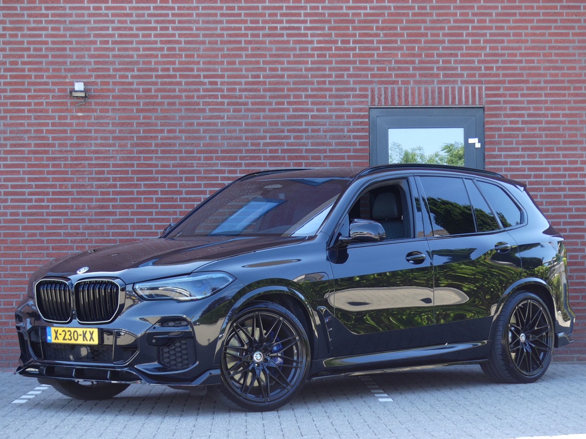 BMW X5 xDrive45e Achteras besturing/Headup display/Trekhaak/, Gebruikt, Zwart, Leder, Vierwielaandrijving