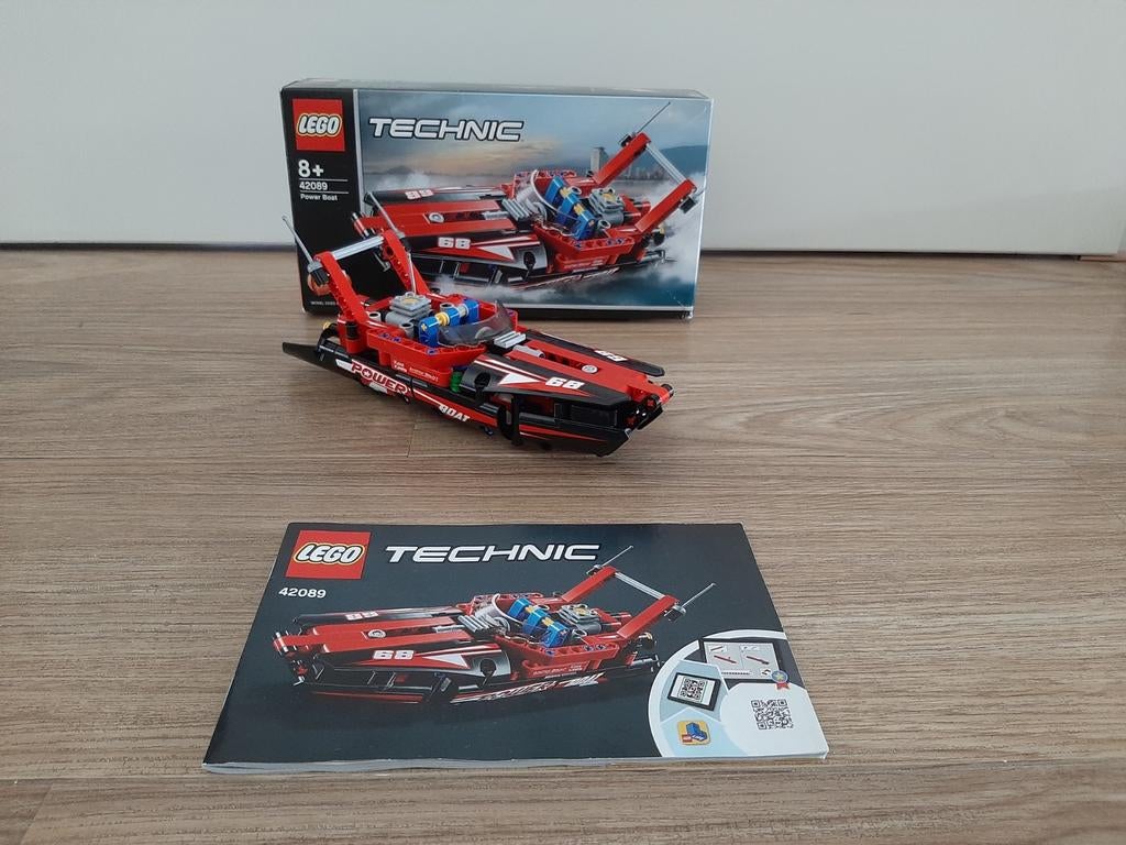 Lego Technic 42089 Power Boat, Compleet, Lego, Ophalen of Verzenden, Zo goed als nieuw