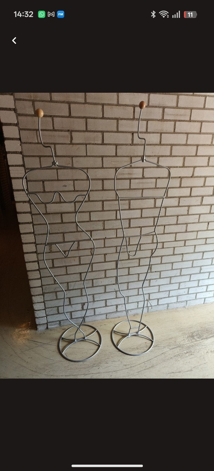 Vintage IKEA Ehlen Johansson Dressboy - Set van 2, Huis en Inrichting, Woonaccessoires | Overige, Gebruikt, Metaal, Zilver, Vintage