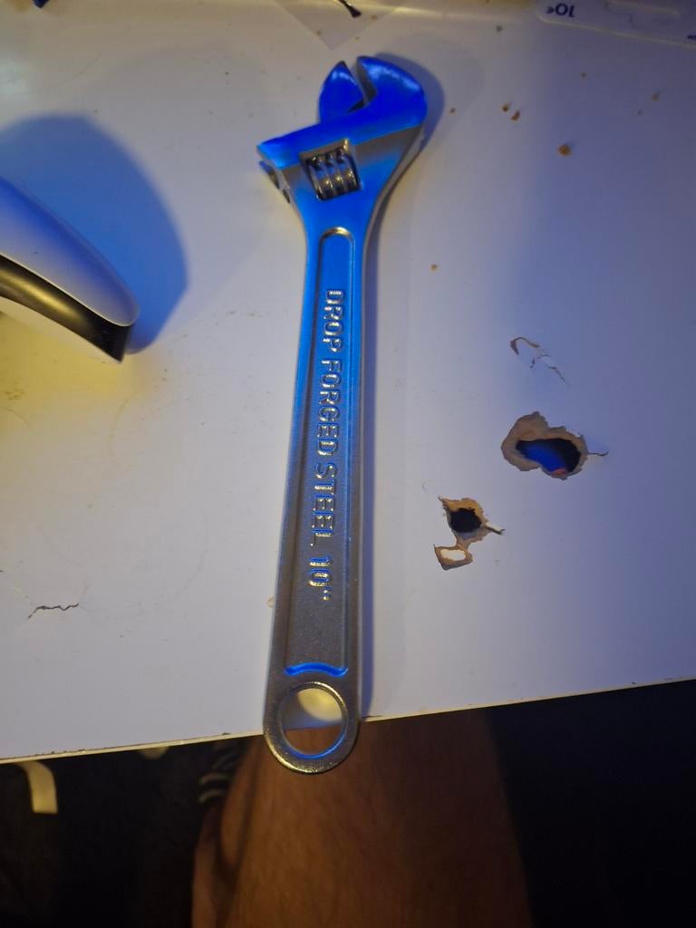 Verstelbare moersleutel - 10 inch - Drop Forged Steel, Ophalen of Verzenden, Gebruikt