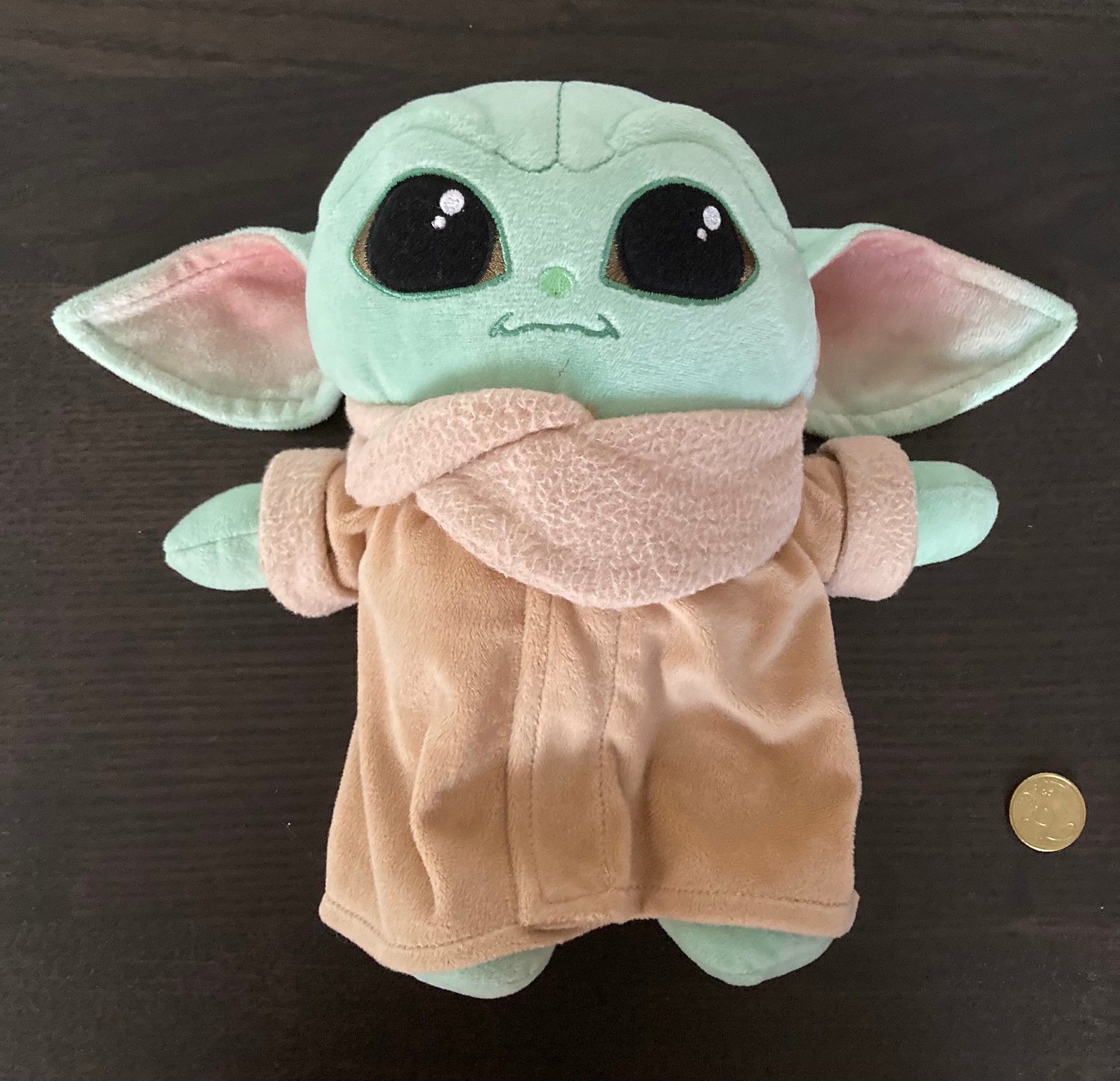 Star Wars Baby Yoda Grogu knuffel (25 cm), Ophalen of Verzenden, Zo goed als nieuw, Overige typen