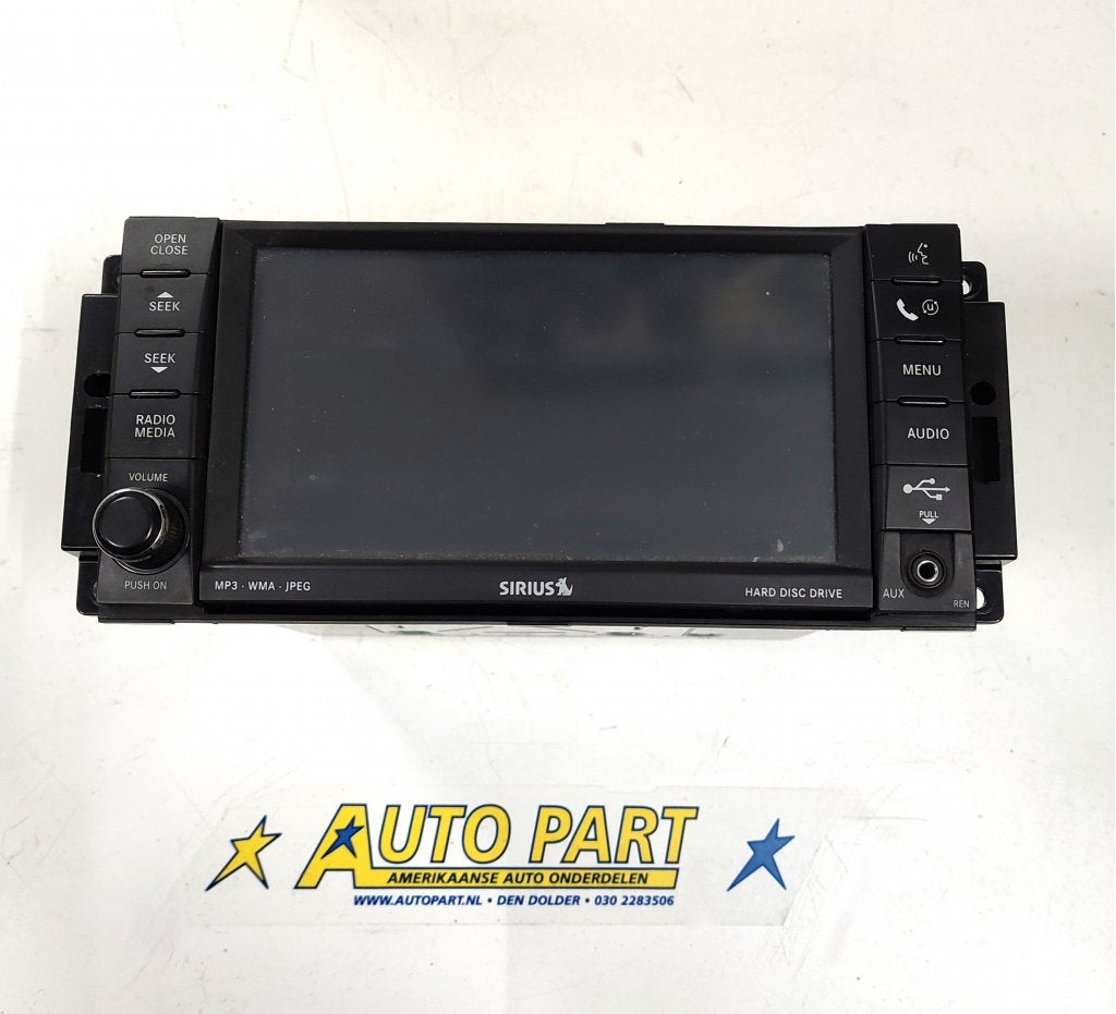 Dodge Caravan Mygig radio 2008, Gebruikt, PO Box 21-8004 | Auburn Hills, MI 48321-8004, Ophalen of Verzenden, Amerikaanse onderdelen