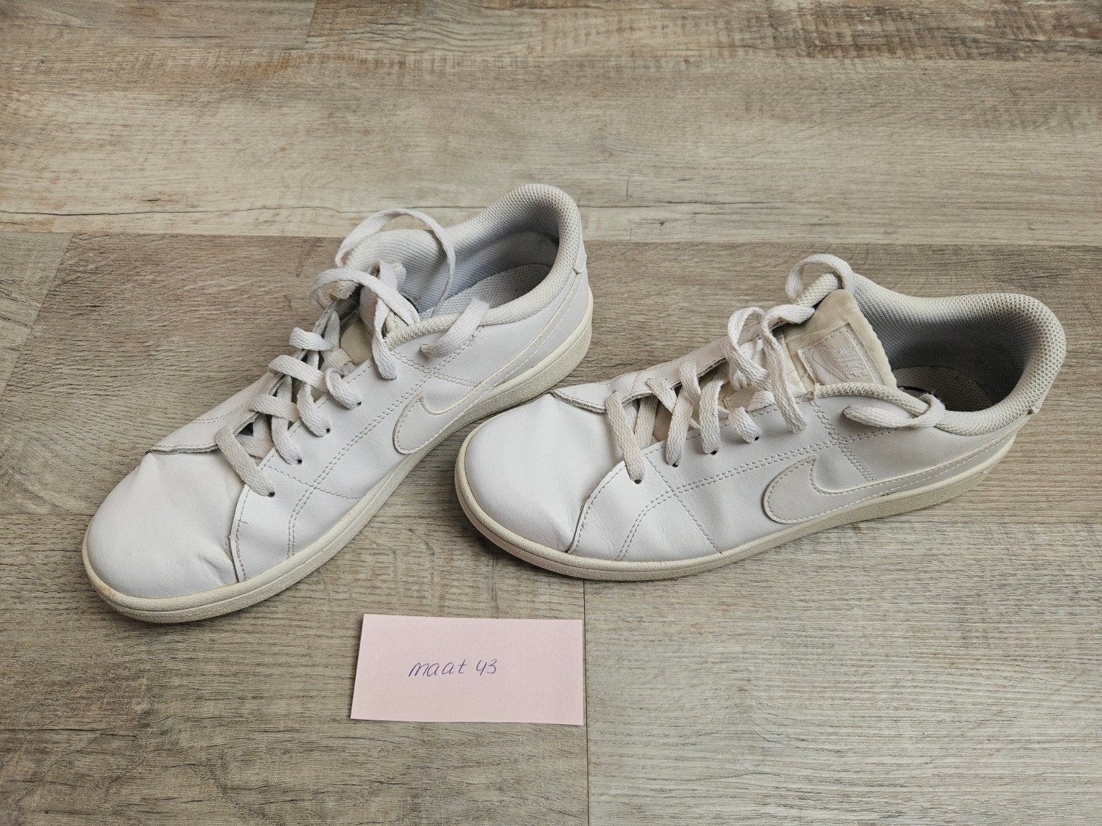 Nike sneakers | maat 43, Wit, Nike, Ophalen of Verzenden, Zo goed als nieuw