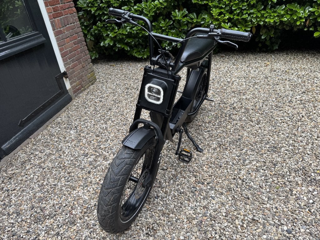 Phatfour FLX Fatbike, Zwart, Fietsen en Brommers, Elektrische fietsen, Zo goed als nieuw, 59 cm of meer, 50 km per accu of meer