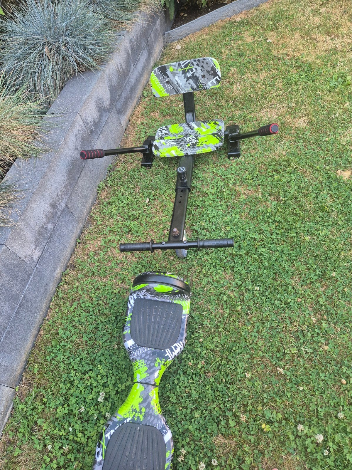 SISIGAD Hoverboard met Go-Kart Zitje - Z.G.A.N., Ophalen of Verzenden, Zo goed als nieuw, Overige typen
